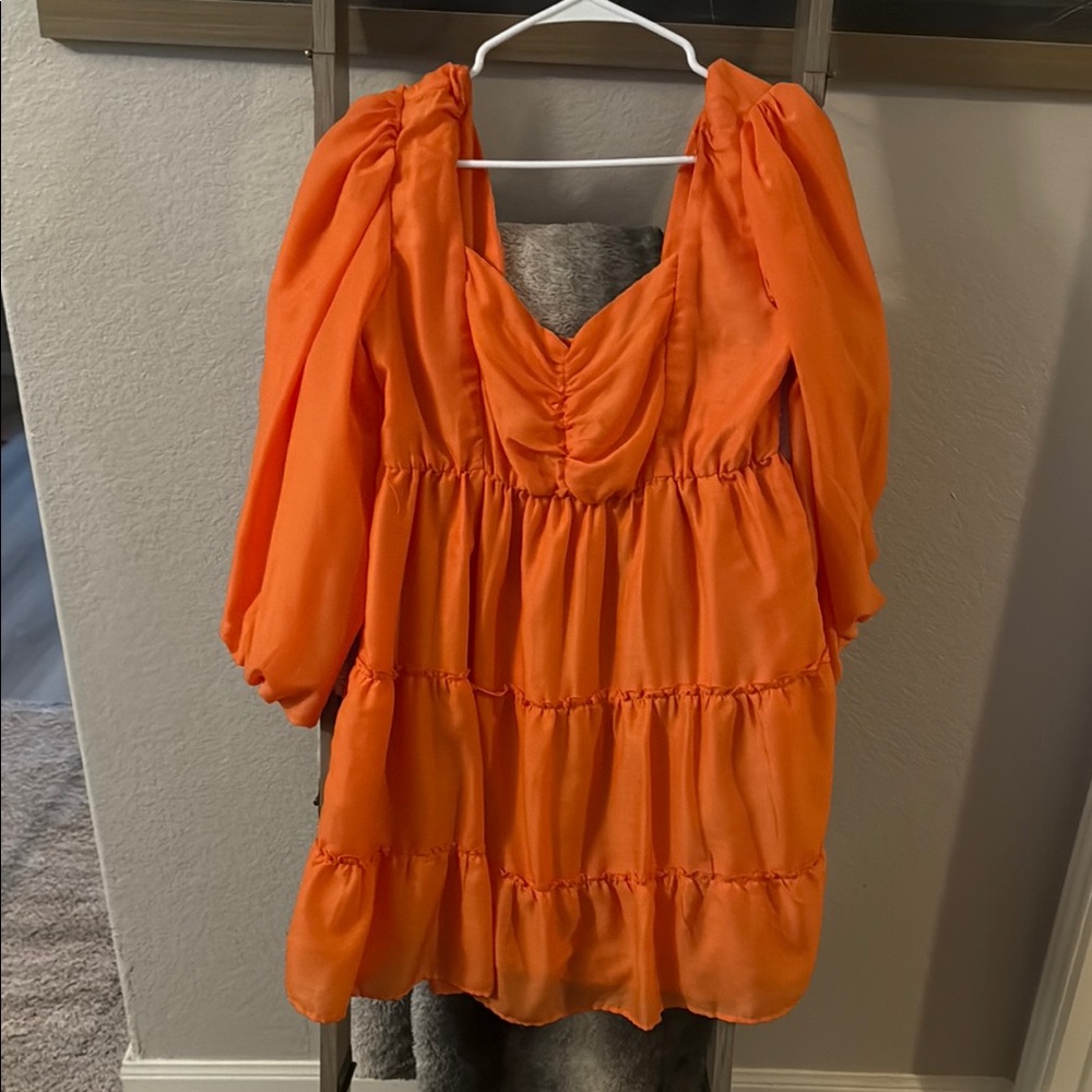 Orange Women's Top